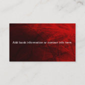 Romance Auteur Visitekaartje (Achterkant)