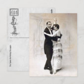  Romance ballroom-danscombinatie Briefkaart (Voorkant / Achterkant)