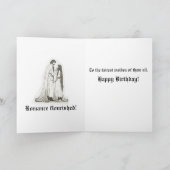 "Romance bloeide" kaart (Binnen)