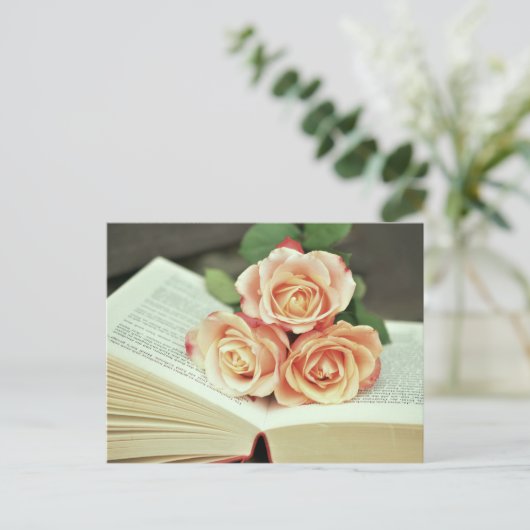 Romance Book Briefkaart, Book Briefkaart (Staand voorkant)