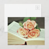 Romance Book Briefkaart, Book Briefkaart (Voorkant / Achterkant)