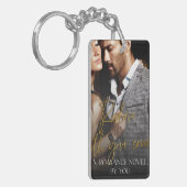 Romance Book Cover & Quote Author Swag Sleutelhanger (Voorkant Links)