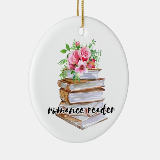 Romance Book Lover Ornament (Rechts)