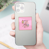 Romance books and coffee sticker (Telefoon)