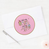 Romance books and coffee sticker (Envelop)