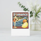 Romance Brand Peace River Fruit Briefkaart (Staand voorkant)