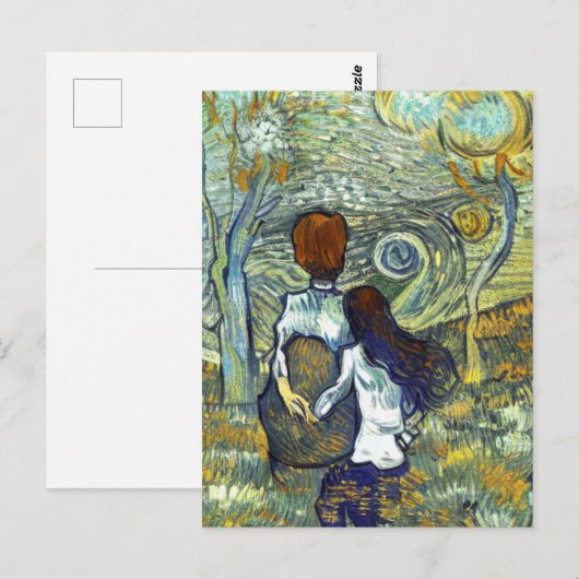 ROMANCE BRIEFKAART (Voorkant / Achterkant)