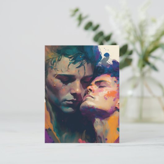 Romance Briefkaart (Staand voorkant)