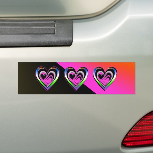 Romance Bumpersticker (Op auto)