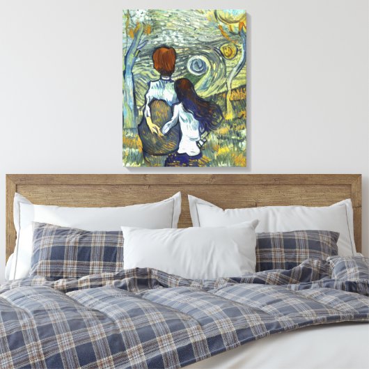 ROMANCE CANVAS AFDRUK (Insitu (Slaapkamer))