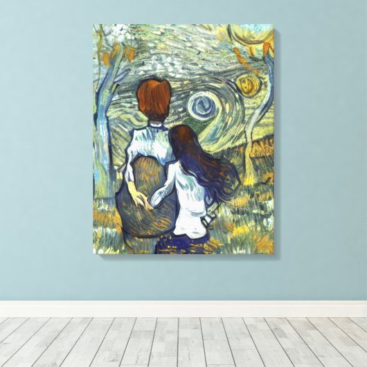 ROMANCE CANVAS AFDRUK (Insitu (Houten vloer))