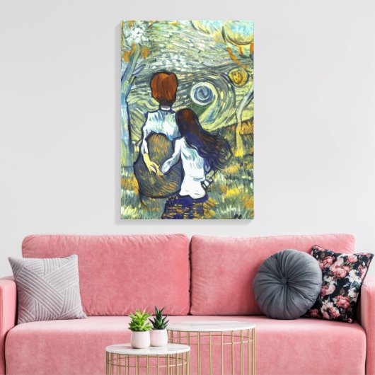 ROMANCE CANVAS AFDRUK (Insitu (Woonkamer))