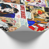  Romance Comic Book Hoesje Collage Cadeaupapier (Hoek)