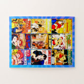  Romance Comic Book Hoesje Collage Legpuzzel (Horizontaal)