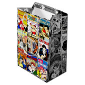 Romance Comic Book Hoesje Collage Medium Cadeauzakje (Achterkant Gekanteld)
