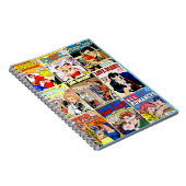  Romance Comic Book Hoesje Collage Notitieboek (Rechterzijde)