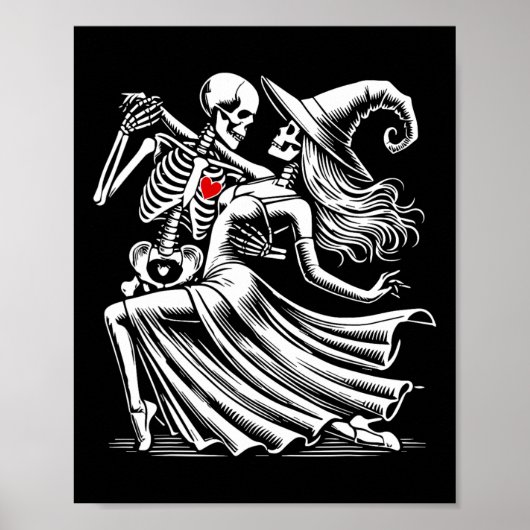 Romance dansen met heks poster (Voorkant)