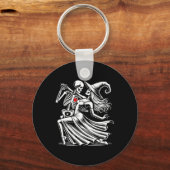 Romance dansen met heks sleutelhanger (Voorkant)