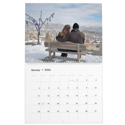 Romance en liefde Kalender (Jan 2026)