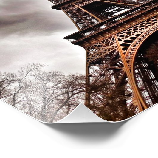 Romance en mysterie bij de afdruk van de Eiffeltor (Hoek)