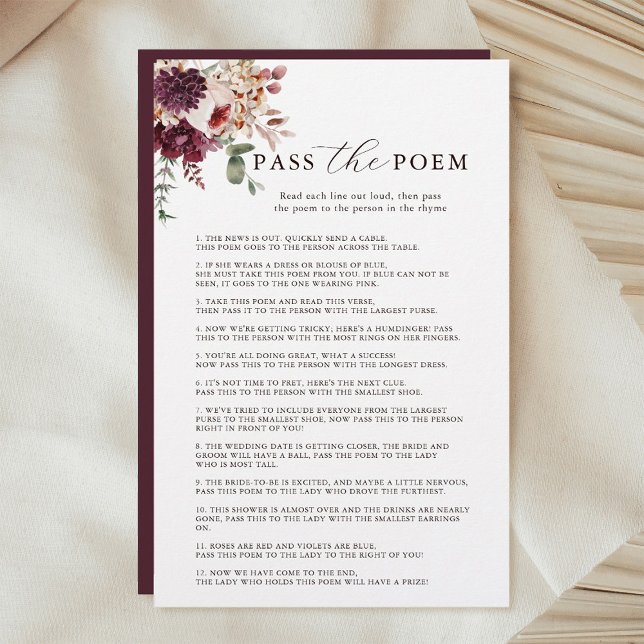 Romance Floral geeft het gedicht bridal-spel door (Creator heeft geüpload)