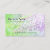 Romance Floral Visitekaartjes voorjaarstuin (Achterkant)