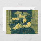  Romance foto, Kinderkus Briefkaart (Voorkant / Achterkant)