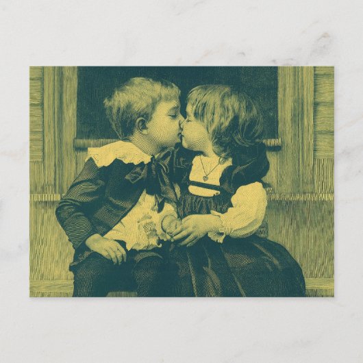  Romance foto, Kinderkus Briefkaart (Voorkant)