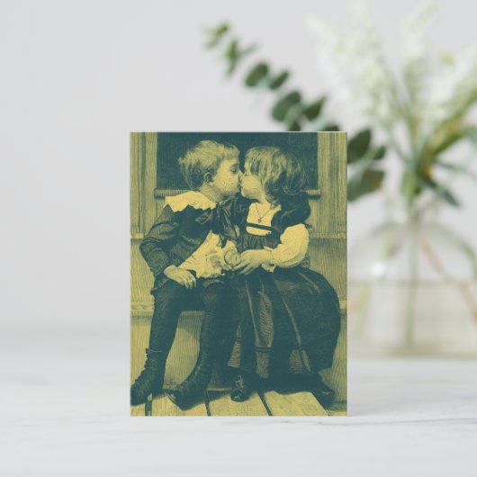  Romance foto, Kinderkus Briefkaart (Staand voorkant)