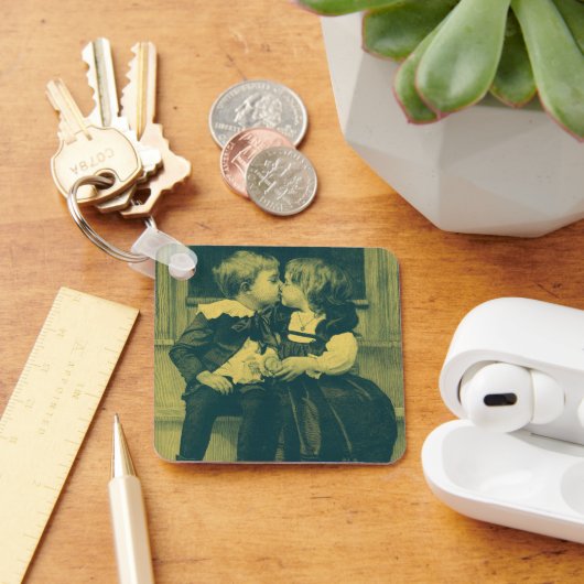 Romance foto, Kinderkus Sleutelhanger (Bureau)