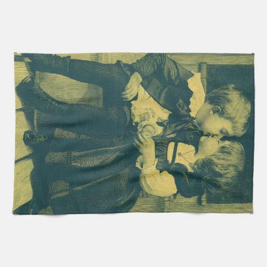  Romance foto, Kinderkus Theedoek (Horizontaal)