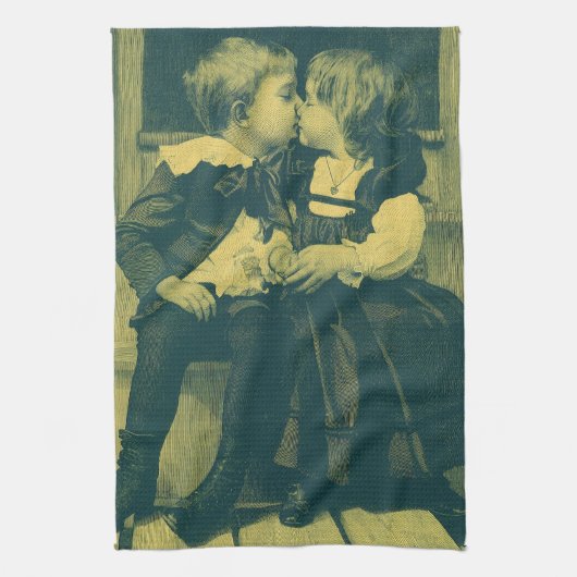  Romance foto, Kinderkus Theedoek (Verticaal)
