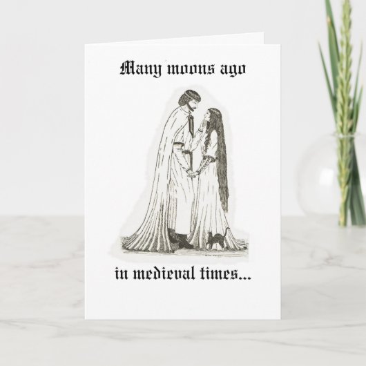 "Romance Gebloeid" Kaart (Voorkant)