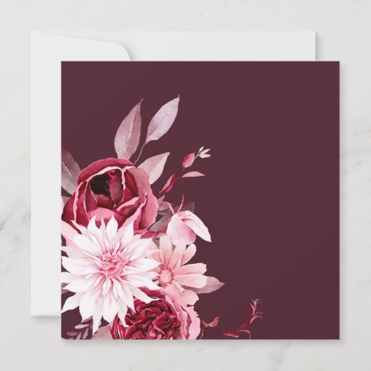 Romance gouden Lijst Kaart (Achterkant)