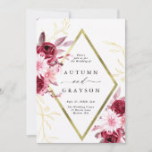 Romance gouden Lijst Kaart (Voorkant)