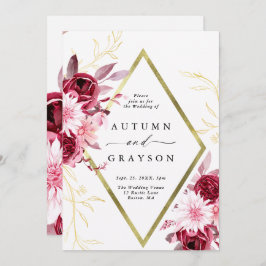 Romance gouden Lijst Kaart