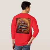 Romance Graphic T-Shirt – Retro Love & NOS (Achterkant volledig)