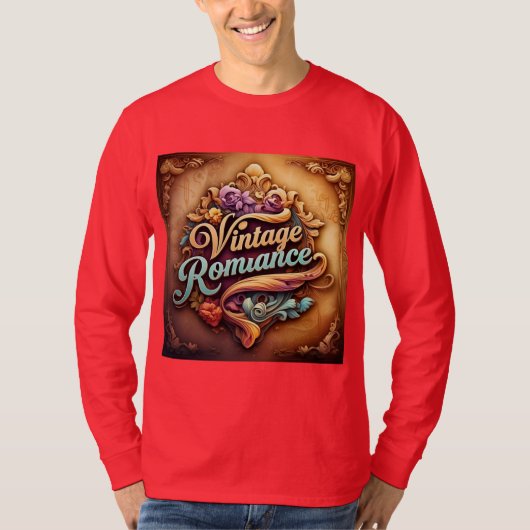 Romance Graphic T-Shirt – Retro Love & NOS (Voorkant)
