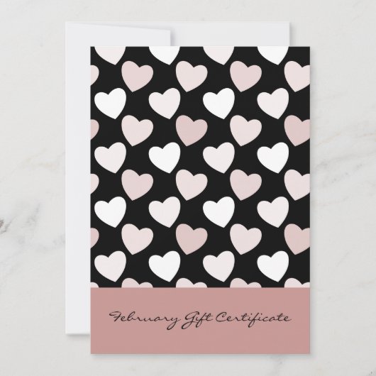 Romance Haarstijlen Februari Cadeaubon (Voorkant)