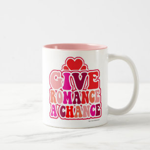 Romance heeft een Valentijn voor kansenliefde nodi Tweekleurige Koffiemok