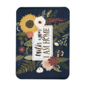 Romance III najaar | Met jou ben ik thuis Magneet (Verticaal)