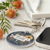 Romance III najaar | Met jou ben ik thuis Sleutelhanger (Voorkant Rechts)