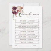 Romance in de herfst zou ze liever een bewerkbare  kaart (Voorkant)