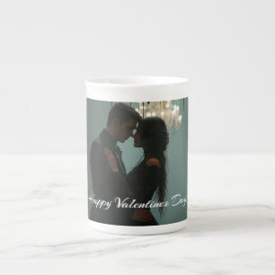 Romance in de Roos Hall voor Valentijnsdag Porselein Kop