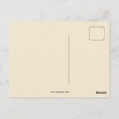 Romance in het zuidwesten, liefde briefkaart (Achterkant)