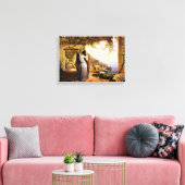  Romance in Italië Afdruk van schilderdoek Canvas Afdruk (Insitu (Woonkamer))