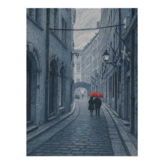 Romance in Lyon Perfect Poster (Voorkant)