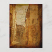 Romance in steen briefkaart (Voorkant)