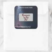 Romance in the Air Candle Label – Gothic & Elegant (Tas)