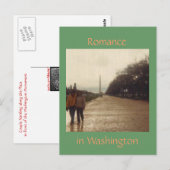Romance in Washington Briefkaart (Voorkant / Achterkant)